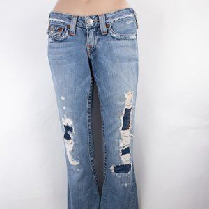 True Religion Joey Flap (26 X 27) Women's USA Hemmed